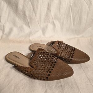 Torrid Tan Slipper shoes